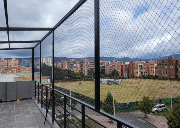 instalacion de malla de seguridad